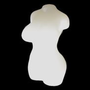 White Afghan Jade Hand-carved crystal goddess 42-47mm 20-30g in sunlight - Rocks and Things Store