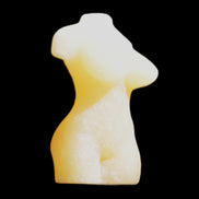 Hand-carved crystal goddess 42-47mm 20-30g in sunlight - Rocks and Things Store