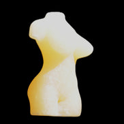 Hand-carved crystal goddess 42-47mm 20-30g in sunlight - Rocks and Things Store