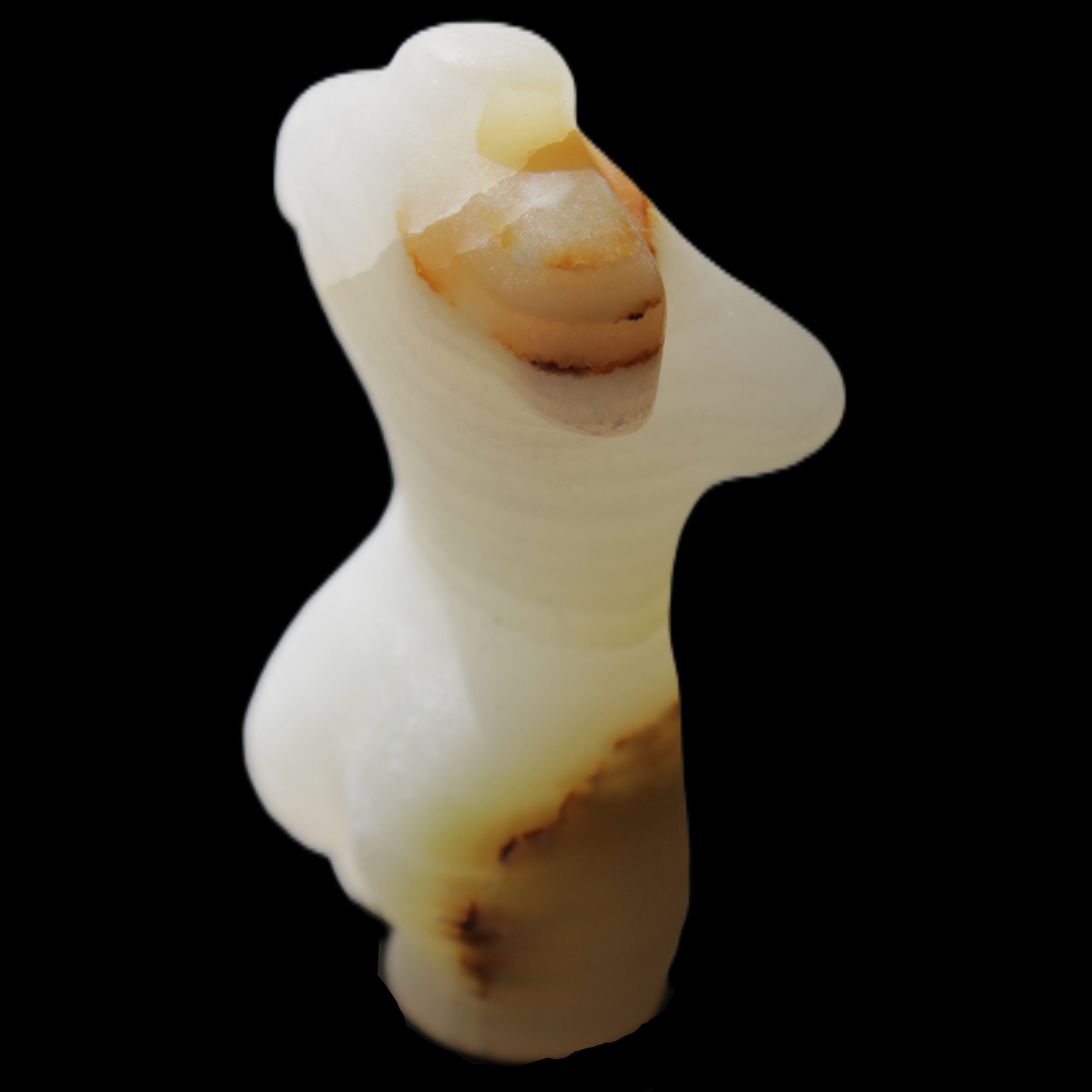 Afghan Jade Hand-carved crystal goddess 42-47mm 20-30g