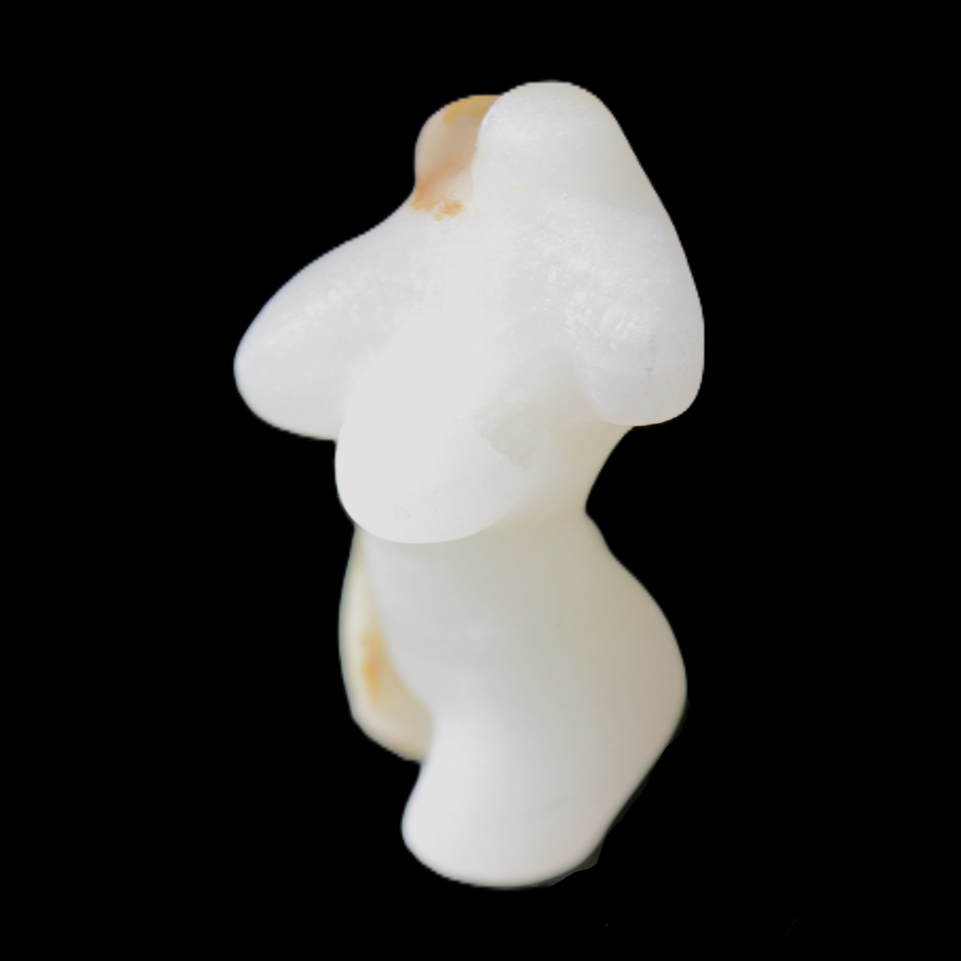 Afghan Jade Hand-carved crystal goddess 42-47mm 20-30g