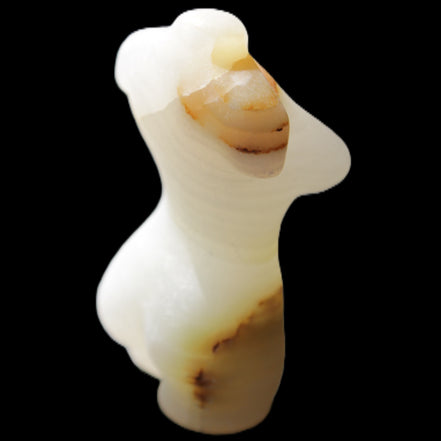 Afghan Jade Hand-carved crystal goddess 42-47mm 20-30g