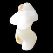 Hand-carved crystal goddess 42-47mm 20-30g in sunlight - Rocks and Things Store