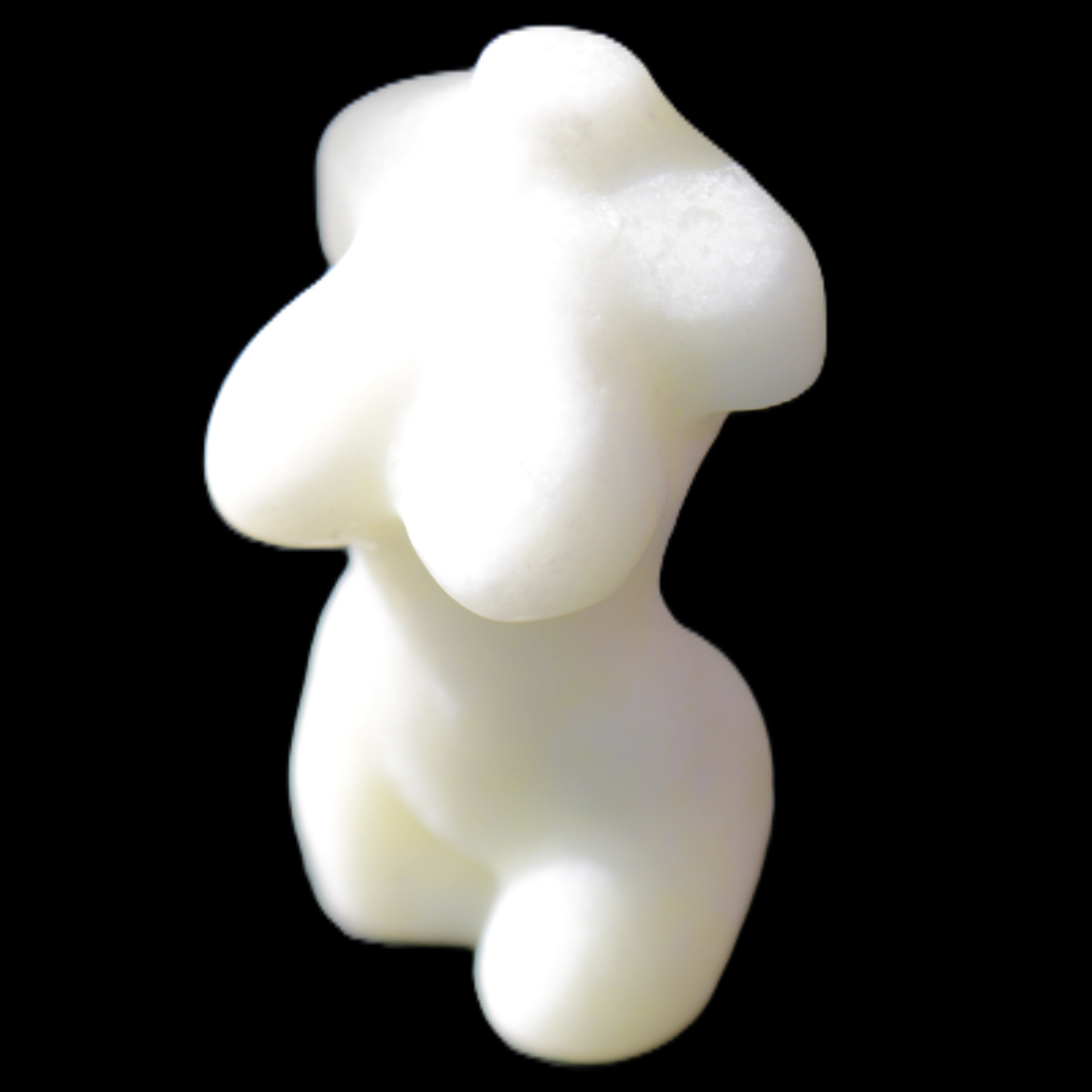 Hand-carved crystal goddess 42-47mm 20-30g in sunlight - Rocks and Things Store