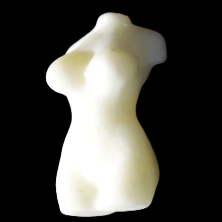 Hand-carved crystal goddess 42-47mm 20-30g in sunlight - Rocks and Things Store