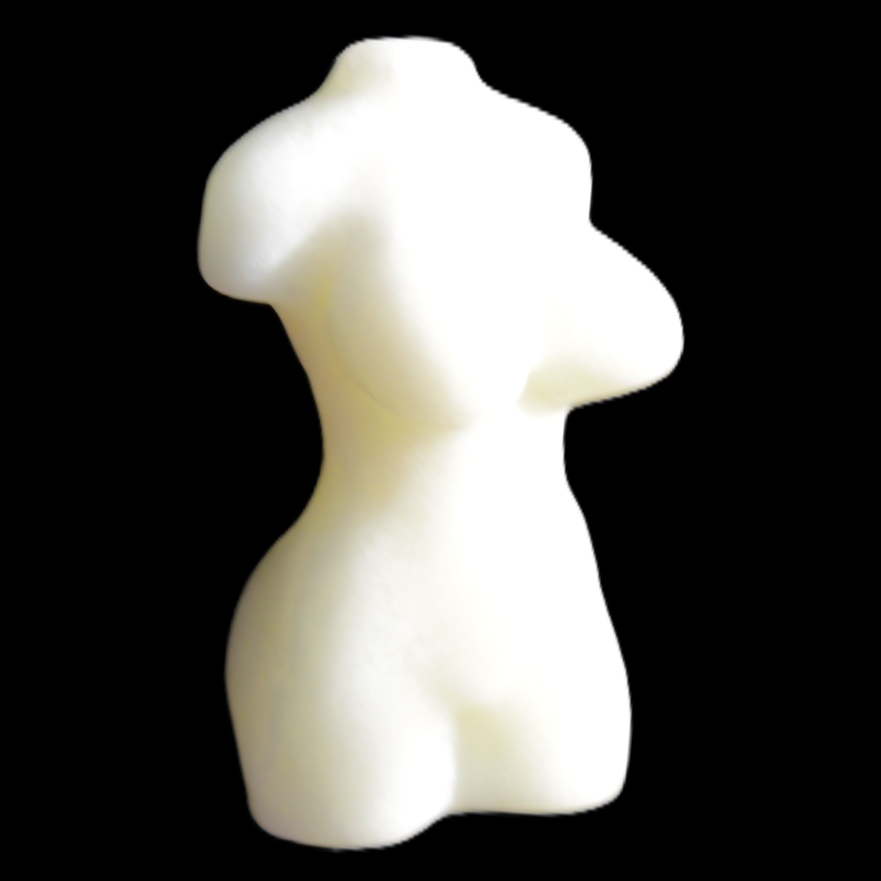 Hand-carved crystal goddess 42-47mm 20-30g in sunlight - Rocks and Things Store