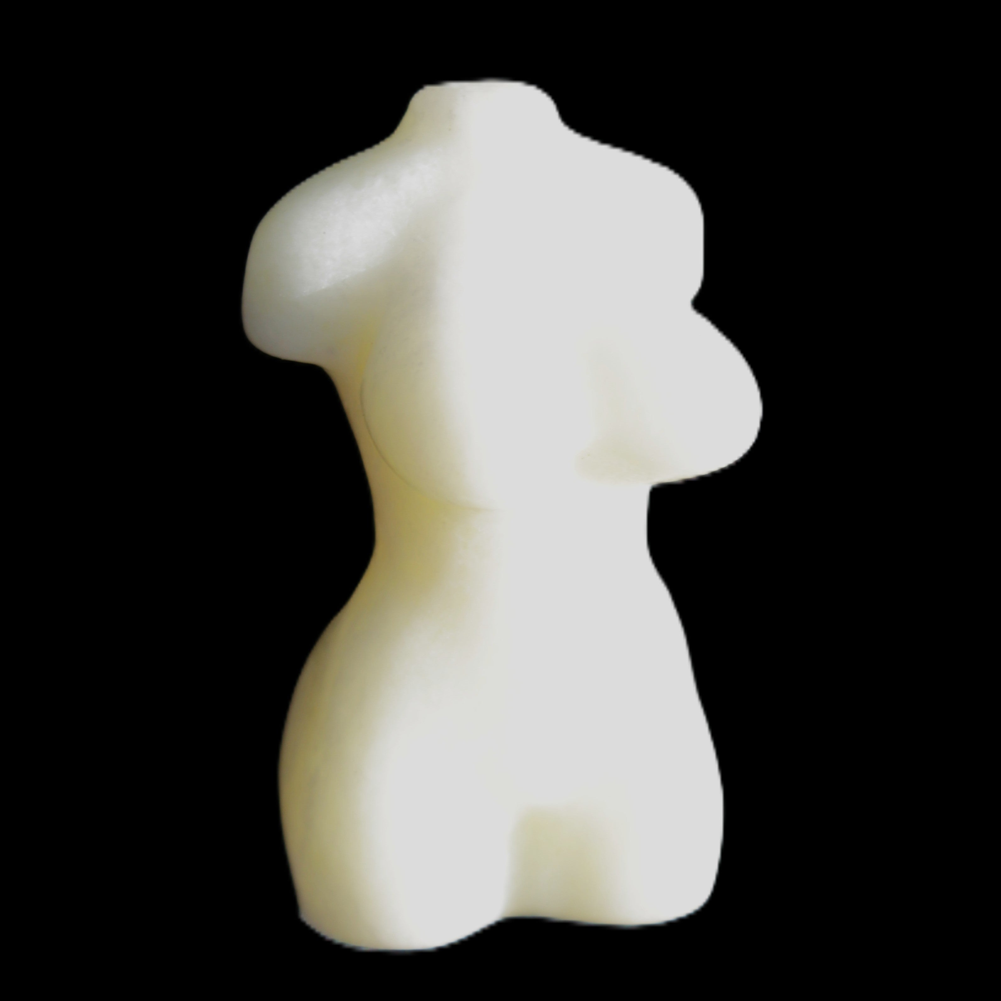 Hand-carved crystal goddess 42-47mm 20-30g in sunlight - Rocks and Things Store