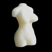 Hand-carved crystal goddess 42-47mm 20-30g in sunlight - Rocks and Things Store