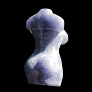 Hand-carved crystal goddess 42-47mm 20-30g in sunlight - Rocks and Things Store