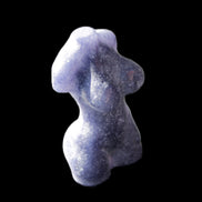 Hand-carved crystal goddess 42-47mm 20-30g in sunlight - Rocks and Things Store