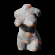 Hand-carved crystal goddess 42-47mm 20-30g in sunlight - Rocks and Things Store