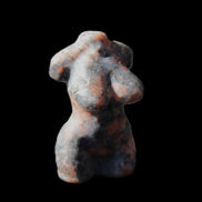 Hand-carved crystal goddess 42-47mm 20-30g in sunlight - Rocks and Things Store