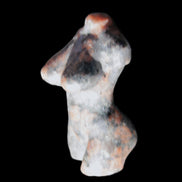 Hand-carved crystal goddess 42-47mm 20-30g in sunlight - Rocks and Things Store