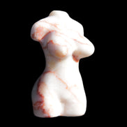 Hand-carved crystal goddess 42-47mm 20-30g in sunlight - Rocks and Things Store