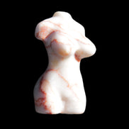 Hand-carved crystal goddess 42-47mm 20-30g in sunlight - Rocks and Things Store