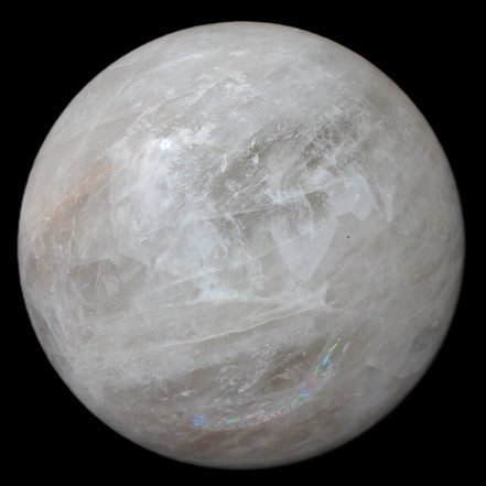 Large Pink Fluorite sphere 150mm 4760g in sunlight - Rocks and Things Store