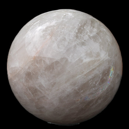 Large Pink Fluorite sphere 150mm 4760g in sunlight - Rocks and Things Store