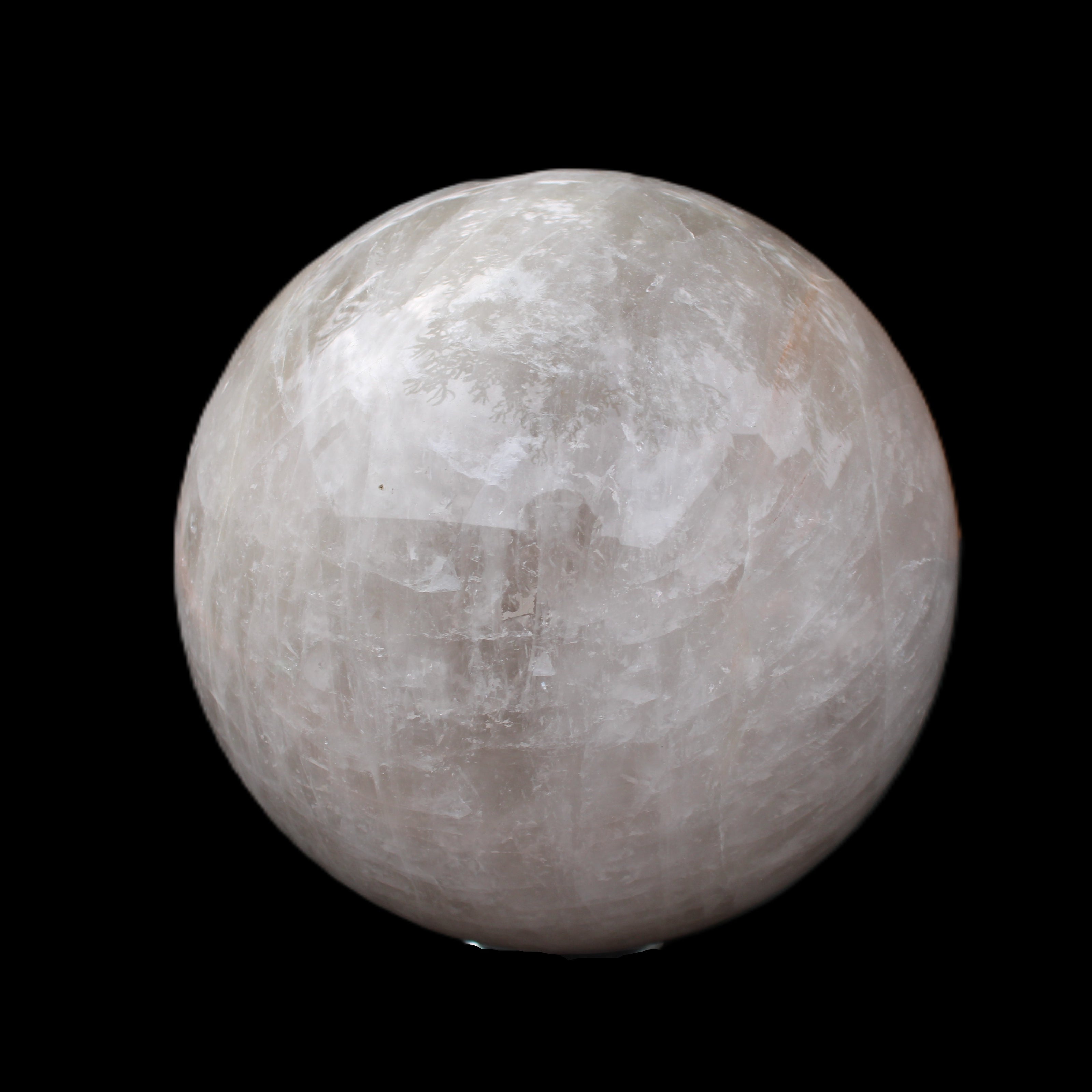 Large Pink Fluorite sphere 150mm 4760g in sunlight - Rocks and Things Store