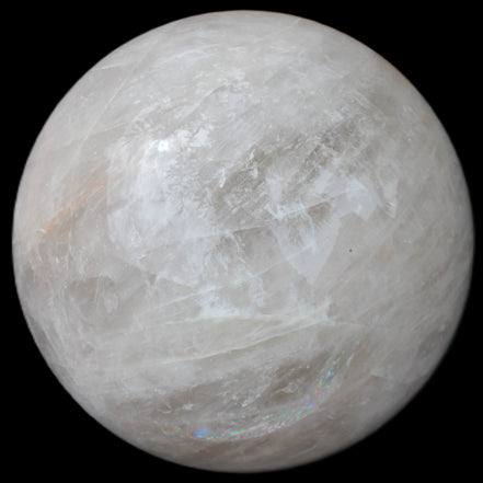 Large Pink Fluorite sphere 150mm 4760g in sunlight - Rocks and Things Store