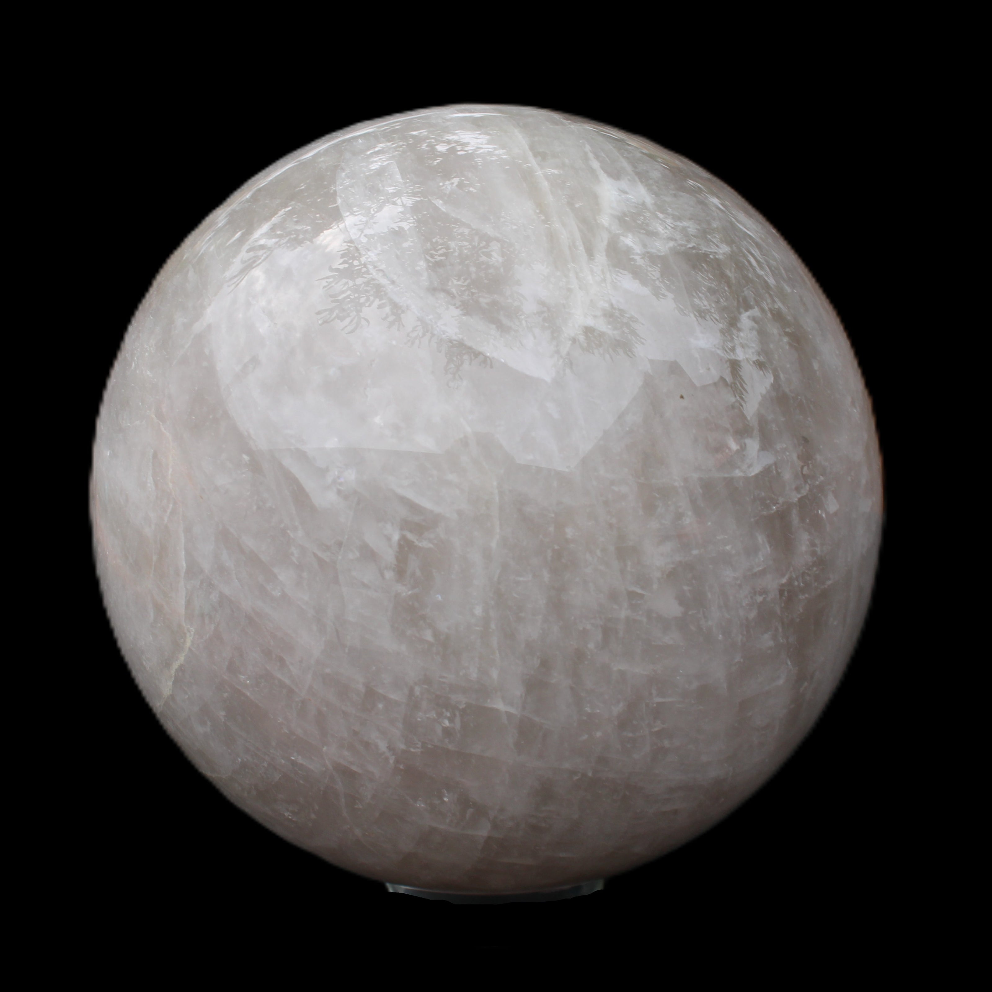 Large Pink Fluorite sphere 150mm 4760g in sunlight - Rocks and Things Store