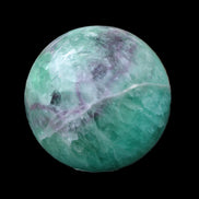 Rainbow Fluorite sphere 130mm 3740g in sunlight - Rocks and Things Store