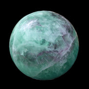 Rainbow Fluorite sphere 130mm 3740g in sunlight - Rocks and Things Store