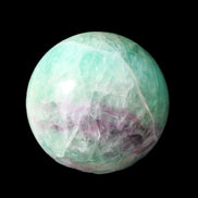 Rainbow Fluorite sphere 130mm 3740g in sunlight - Rocks and Things Store