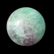 Rainbow Fluorite sphere 130mm 3740g in sunlight - Rocks and Things Store