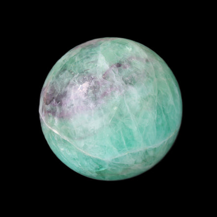 Rainbow Fluorite sphere 130mm 3740g in sunlight - Rocks and Things Store