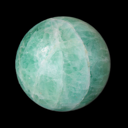 Rainbow Fluorite sphere 130mm 3740g in sunlight - Rocks and Things Store