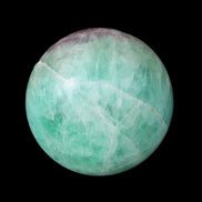 Rainbow Fluorite sphere 130mm 3740g in sunlight - Rocks and Things Store