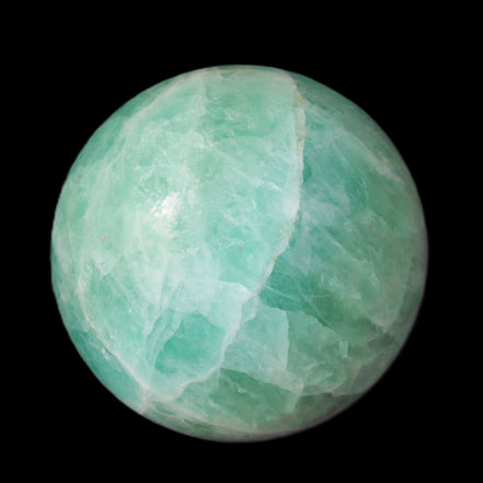 Rainbow Fluorite sphere 130mm 3740g in sunlight - Rocks and Things Store