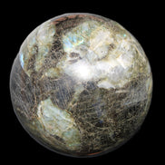 Huge Labradorite sphere 148mm 5320g in sunlight - Rocks and Things Store