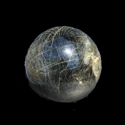 Huge Labradorite sphere 148mm 5320g in sunlight - Rocks and Things Store
