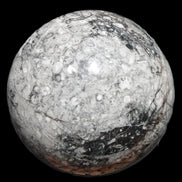 Huge Orthoceras sphere 165mm 6380g in sunlight - Rocks and Things Store