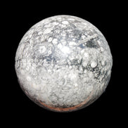 Huge Orthoceras sphere 165mm 6380g in sunlight - Rocks and Things Store