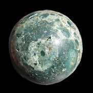 Large Ocean Jasper sphere 129mm 2900g in sunlight - Rocks and Things Store