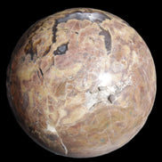 Volcano Agate sphere 135mm 3240g in sunlight - Rocks and Things Store