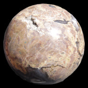 Volcano Agate sphere 135mm 3240g in sunlight - Rocks and Things Store