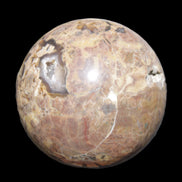 Volcano Agate sphere 135mm 3240g in sunlight - Rocks and Things Store