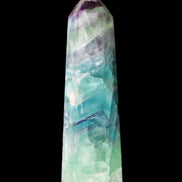 Colourful Fluorite wand 96*24*28mm 110g in sunlight - Rocks and Things Store