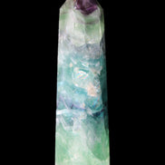 Colourful Fluorite wand 96*24*28mm 110g in sunlight - Rocks and Things Store