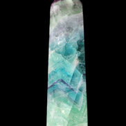 Colourful Fluorite wand 96*24*28mm 110g in sunlight - Rocks and Things Store