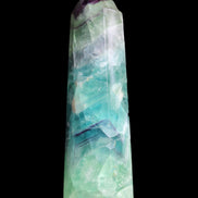 Colourful Fluorite wand 96*24*28mm 110g in sunlight - Rocks and Things Store