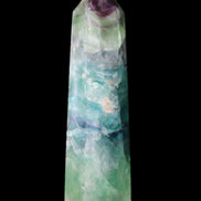 Colourful Fluorite wand 96*24*28mm 110g in sunlight - Rocks and Things Store