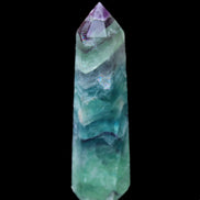 Colourful Fluorite wand 96*24*28mm 110g in sunlight - Rocks and Things Store