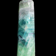 Colourful Fluorite wand 96*24*28mm 110g in sunlight - Rocks and Things Store