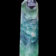 Colourful Fluorite wand 96*24*28mm 110g in sunlight - Rocks and Things Store