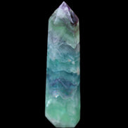 Colourful Fluorite wand 96*24*28mm 110g in sunlight - Rocks and Things Store
