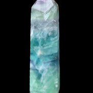 Colourful Fluorite wand 96*24*28mm 110g in sunlight - Rocks and Things Store